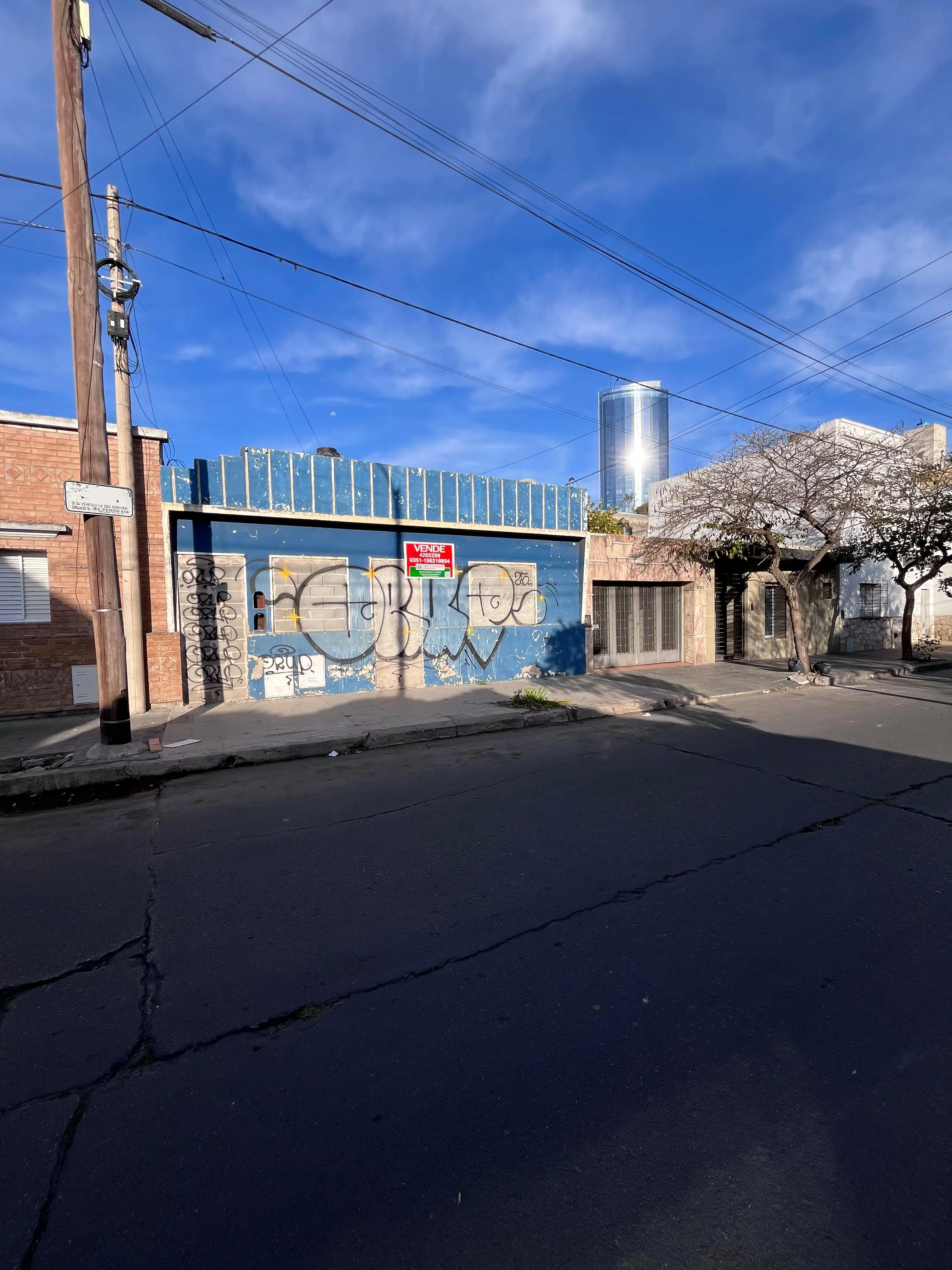 !!VDO. TERRENO 240M2 A MEDIA CDRA DE BV LAS HERAS B° DUCASSE!!