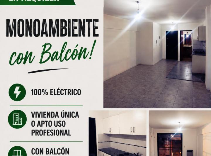 Departamento · 28m² · 1 Ambiente