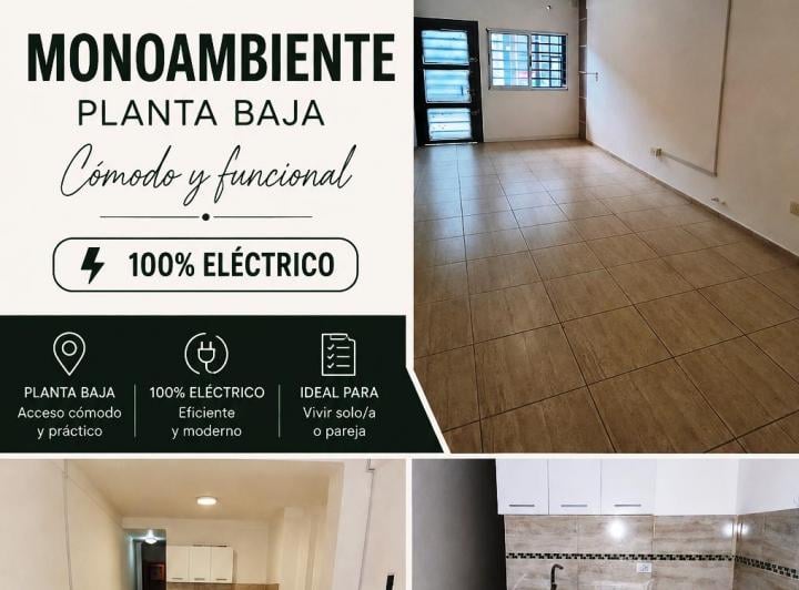Departamento · 30m² · 1 Ambiente