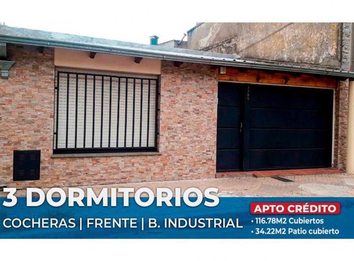 Casa · 117m² · 4 Ambientes · 2 Cocheras