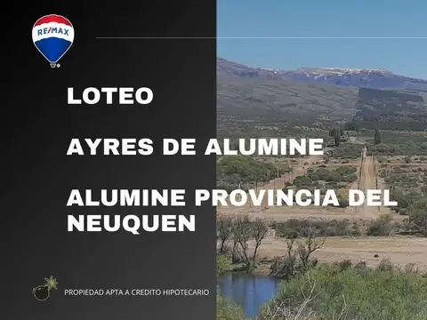 Terreno en Venta en Alumine, Aluminé