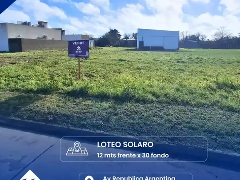 Terreno en Venta en Sunchales, Castellanos