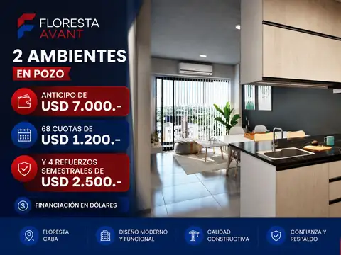 Departamento en Venta en Floresta, CABA