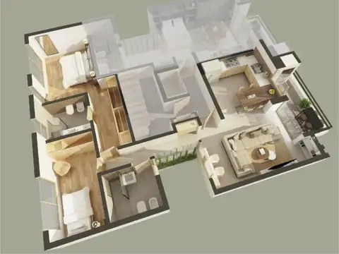 Departamento en Venta en Chauvin, Mar del Plata