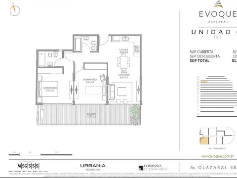 Departamento en Venta en Villa Urquiza, Capital Federal