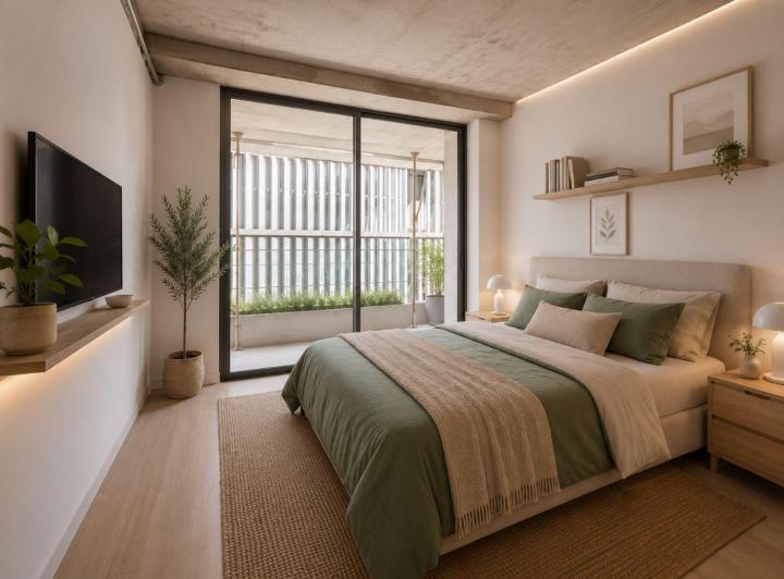Departamento · 46m² · 2 Ambientes · 1 Cochera