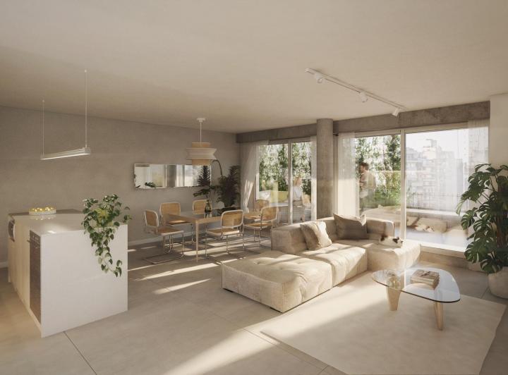 Departamento · 70m² · 3 Ambientes · 1 Cochera