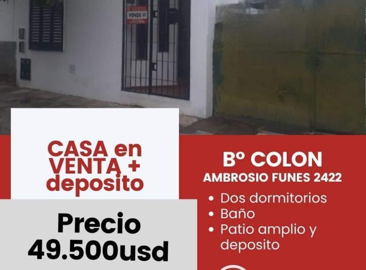 Casa · 60m² · 2 Ambientes