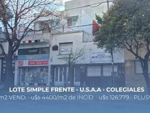 Terreno en Venta en Colegiales, CABA