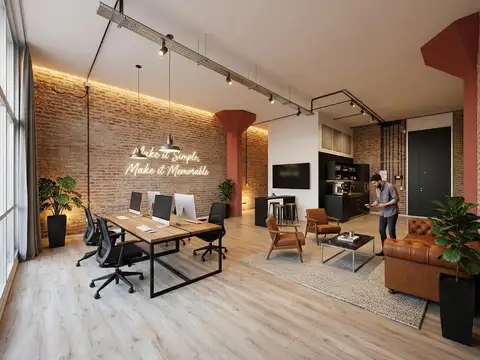 Oficina en Alquiler en Barracas, CABA