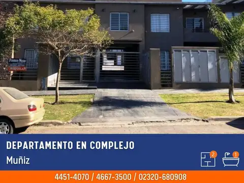 Departamento en Alquiler en Muñiz, Partido de San Miguel
