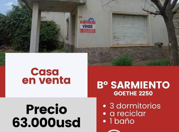 Casa · 129m² · 3 Ambientes