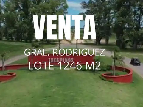 Terreno en Venta en General Rodríguez, Partido de General Rodríguez