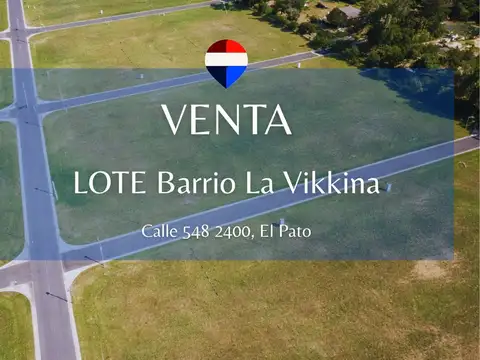 Terreno en Venta en Centro Agrícola el Pato, Partido de Berazategui