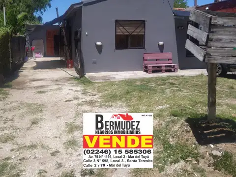 Casa en Venta en Mar del Tuyu, Partido de La Costa