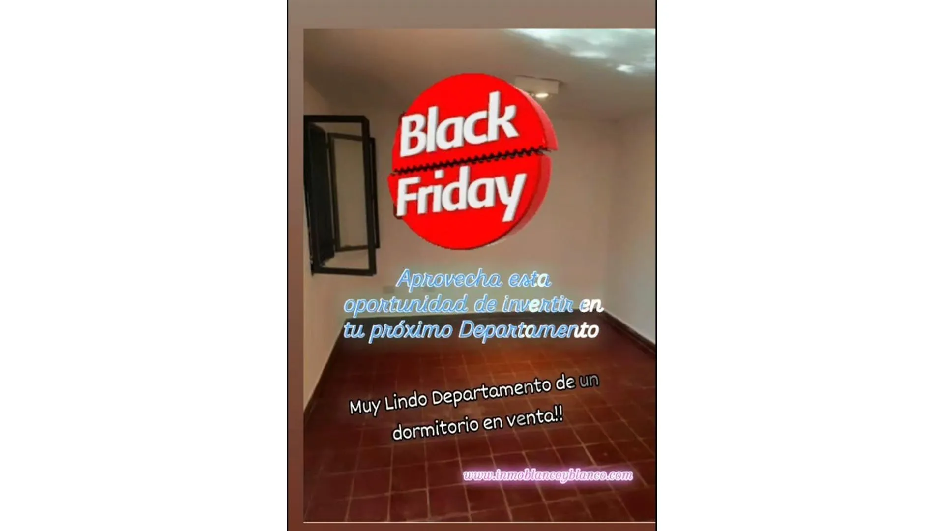 Departamento de un dormitorio en venta