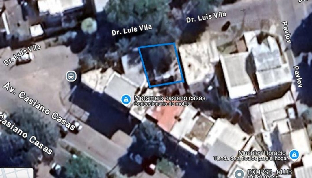 VENTA DE TERRENO  EN CALLE VILA Y CASIANO CASAS