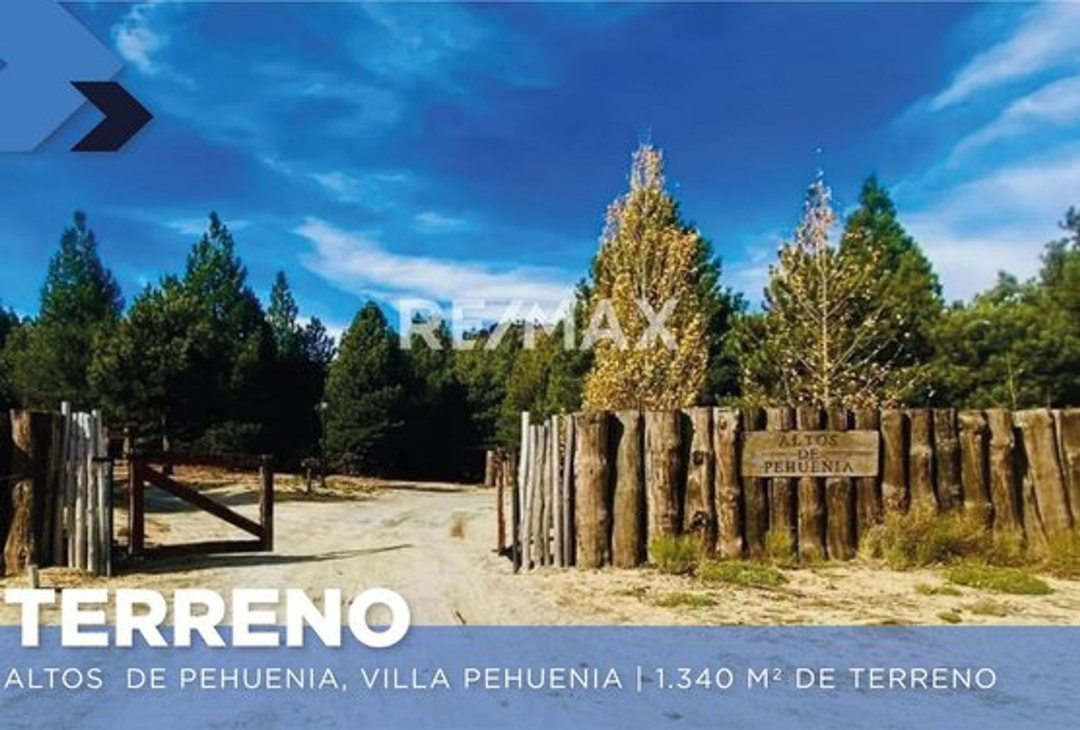 LOTE EN VENTA ALTOS DE PEHUEÑIA