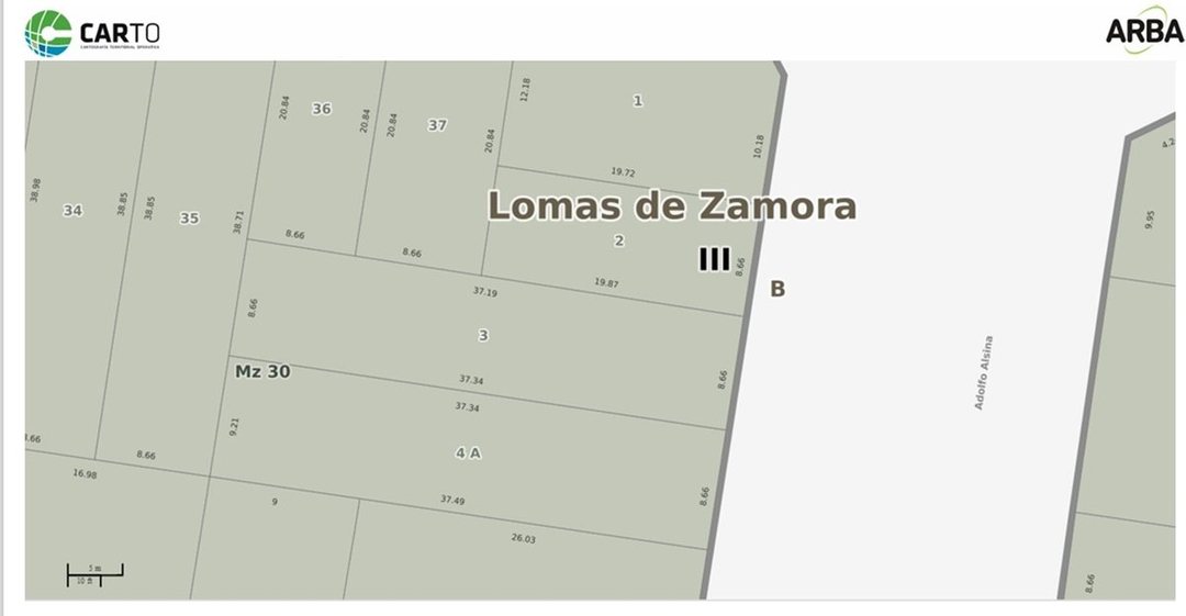 Terreno en venta en Banfield para desarrollo inmob
