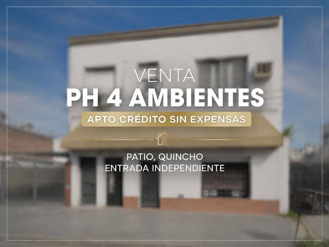 VENTA PH 4 AMBIENTES CASEROS APTO CREDITO