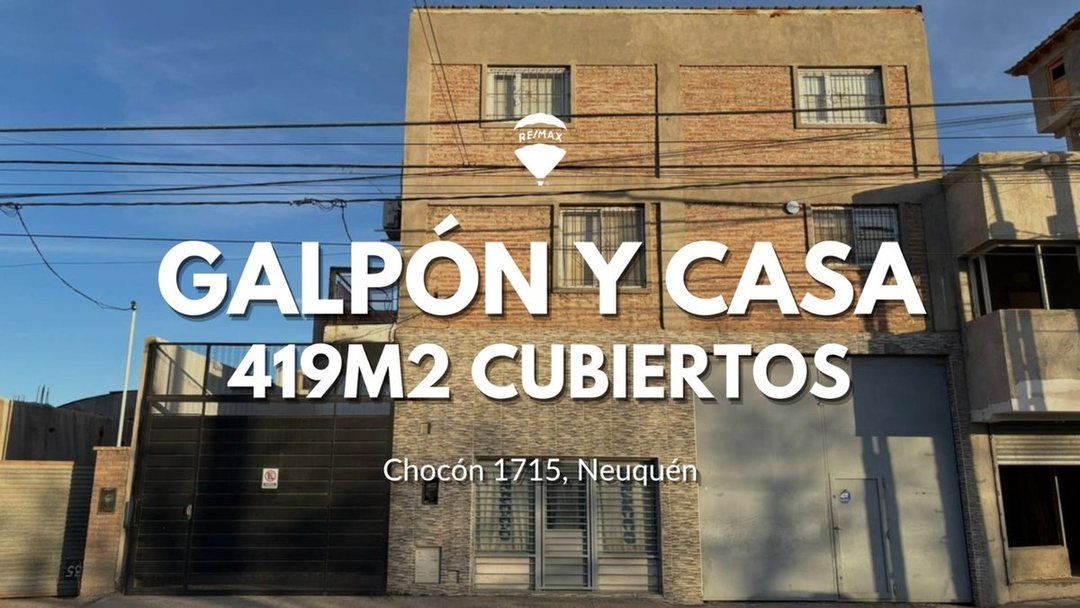 VENTA GALPON COMERCIAL CON OFICINA/LOCAL + CASA