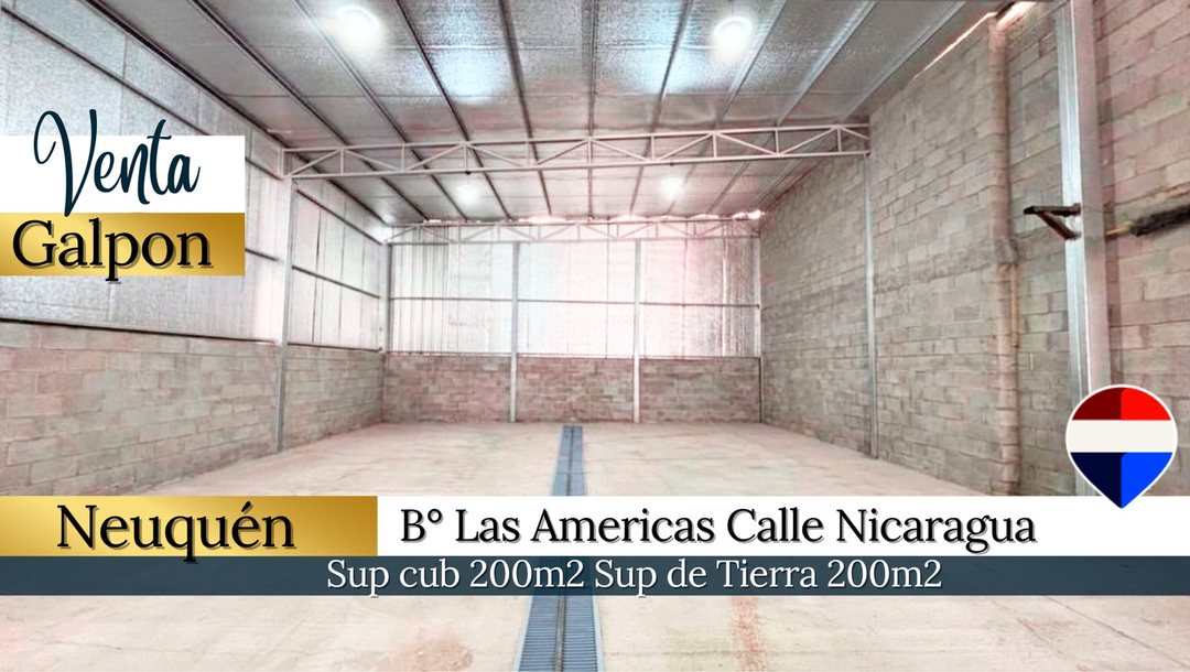 VENTA GALPON EN LA CIUDAD DE NEUQUÉN