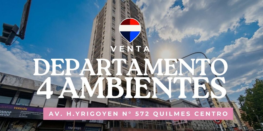 VENTA DEPTO 4 AMBIENTES - QUILMES CENTRO