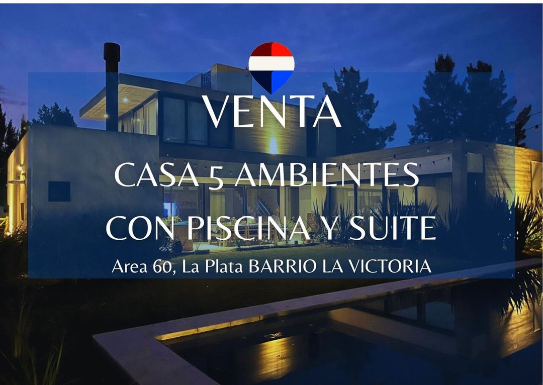 CASA EN VENTA AREA 60 5 AMB BARRIO LA VICTORIA