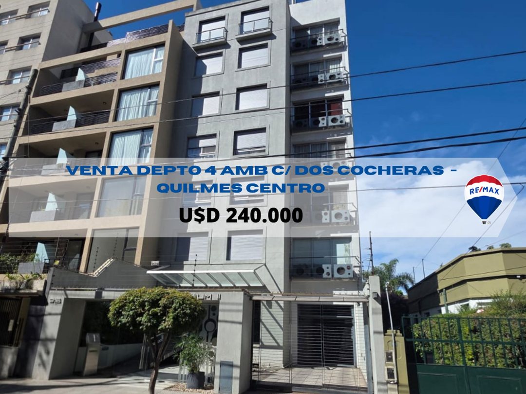 VENTA DEPTO QUILMES CENTRO