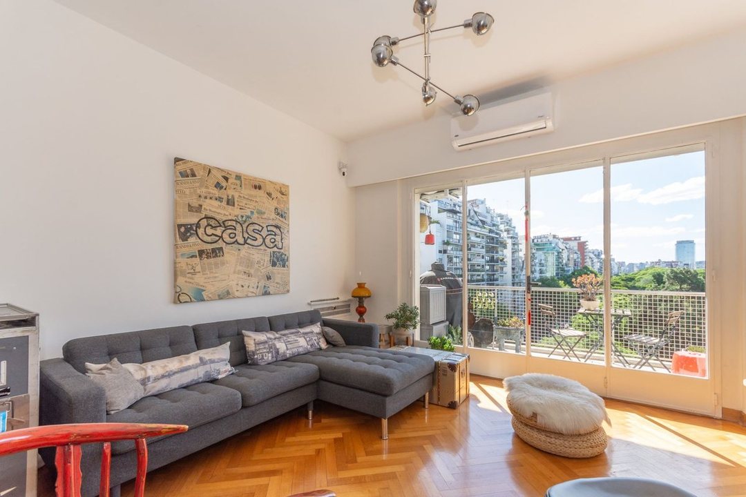 Departamento Alquiler 3 amb con balcon Botanico