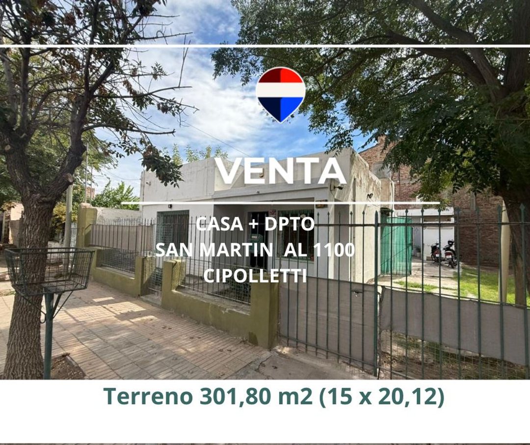 VENTA CASA A REFACCCIONAR CIPOLLETTI