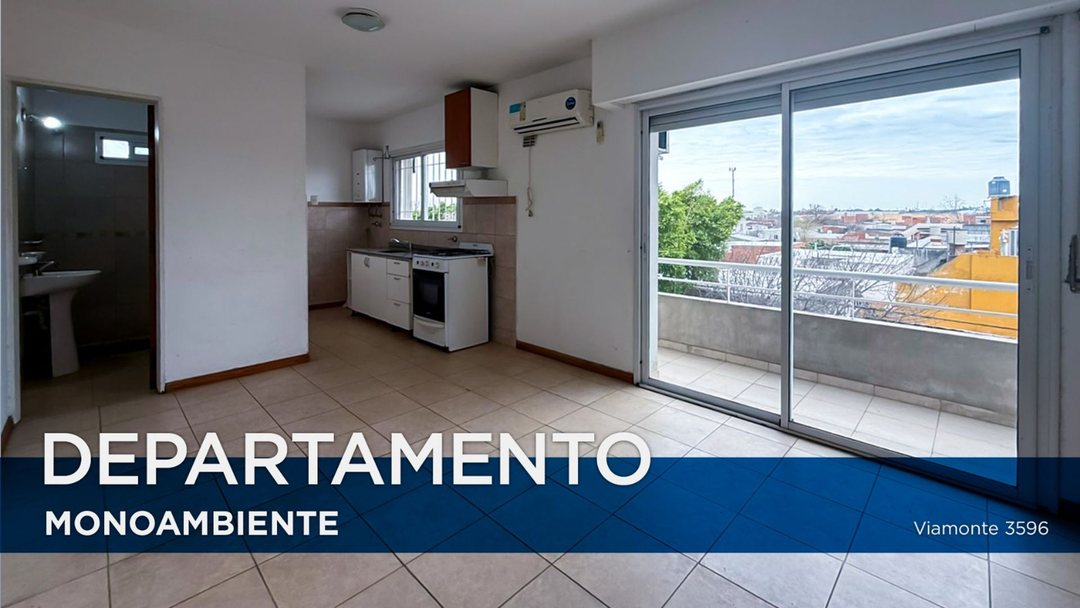 MONOAMBIENTE EN VENTA CON BALCÓN