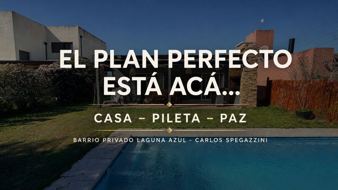 CASA LAGUNA AZUL SPEGAZZINI EZEIZA APTO CREDITO