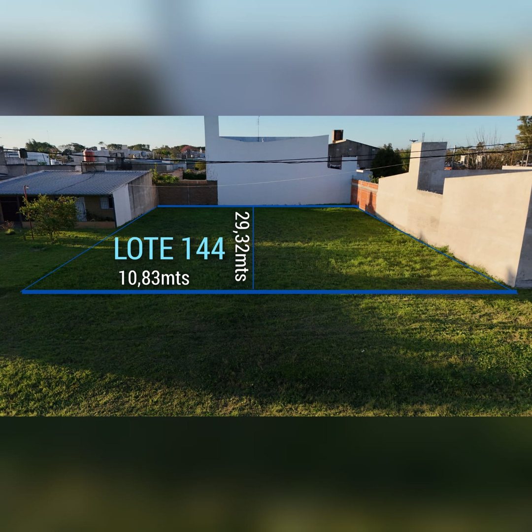 TERRENO EN BARRIO MARTELOSSI - LOTE 144