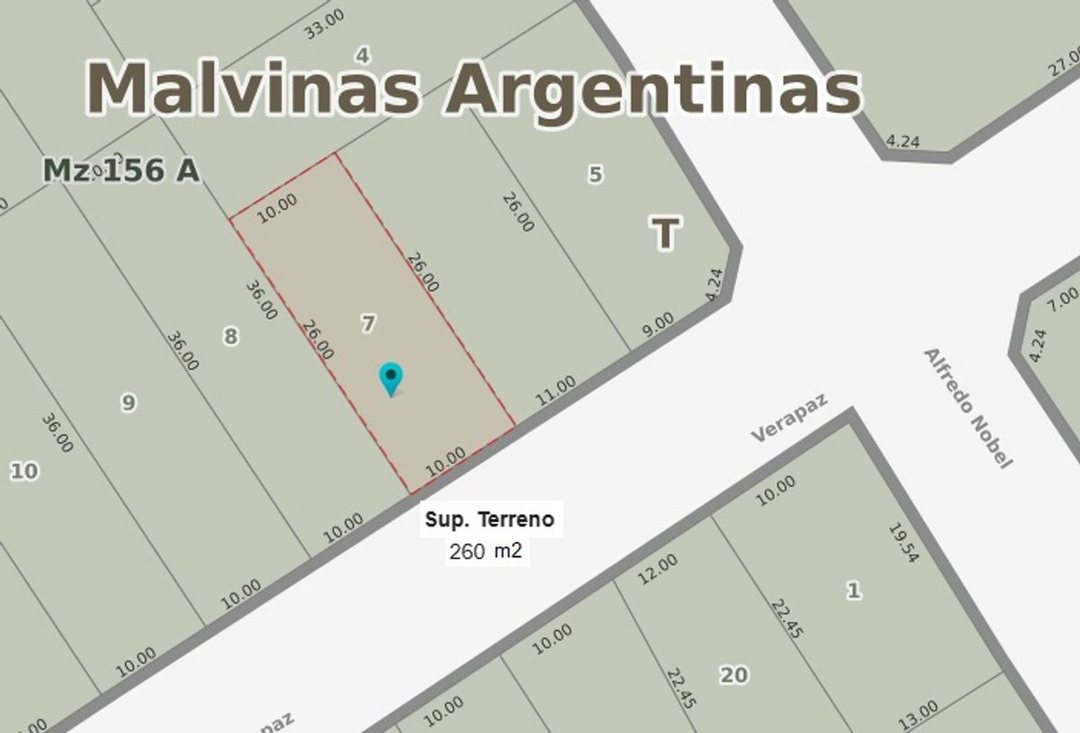 VENTA LOTE TORTUGUITAS