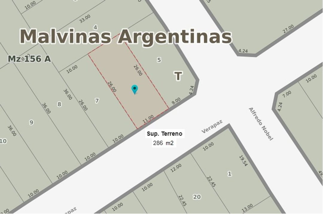 VENTA TERRENO TORTUGUITAS