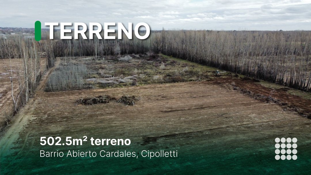 Venta terreno Cardales calle San Luis Cipolletti
