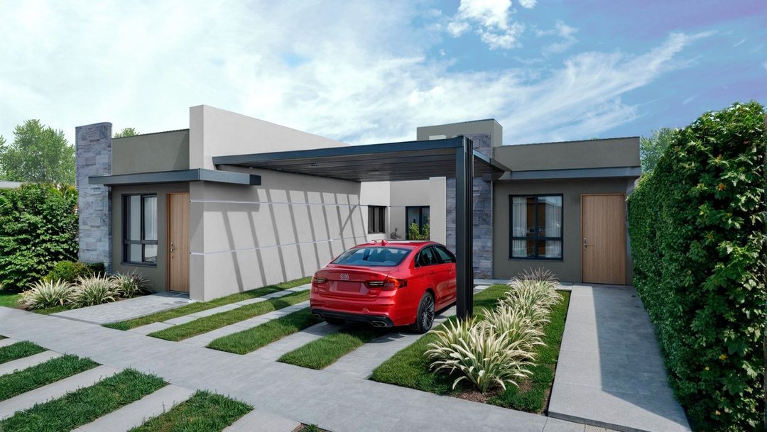 CASA CON ENTREGA EN FEB´27 - B° VISTA OLIVA, MAIPU