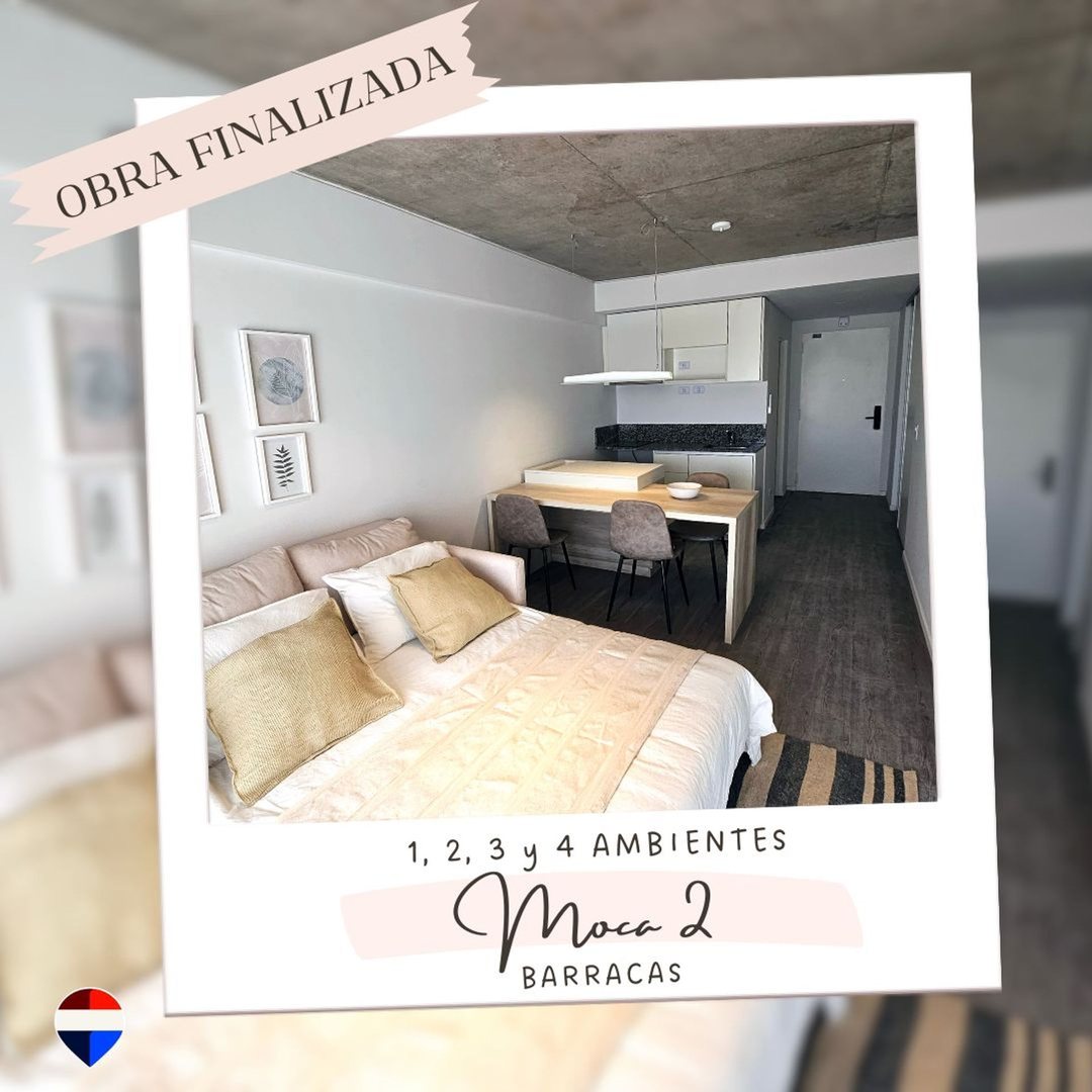 VENTA Monoambiente Balcon Barracas Full Amenities