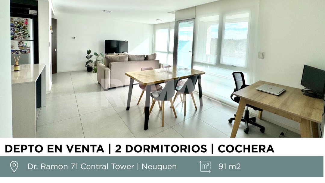 EN VENTA DEPARTAMENTO 2 DORMITORIOS. CENTRAL TOWER