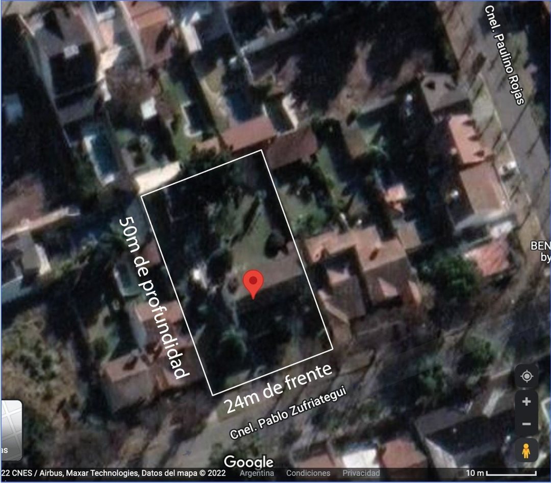 Venta Lote 2500 m2 Construibles en Ituzaingó Norte