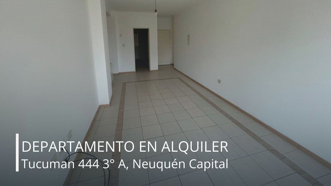 DEPARTAMENTO EN ALQUILER 2 DORMITORIOS | NEUQUEN