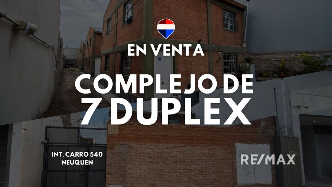 COMPLEJO DE 7 DUPLEX INTENDENTE CARRO 540 NEUQUEN