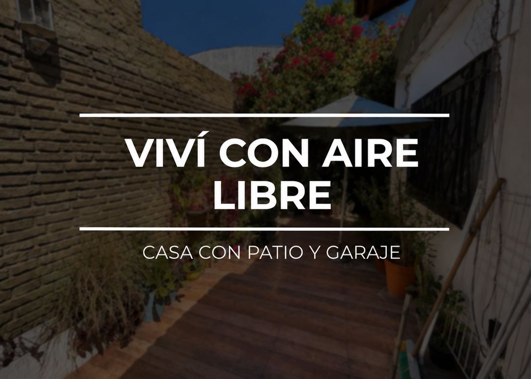 CASA VENTA 4 AMBIENTES VILLA SARMIENTO CON PATIO