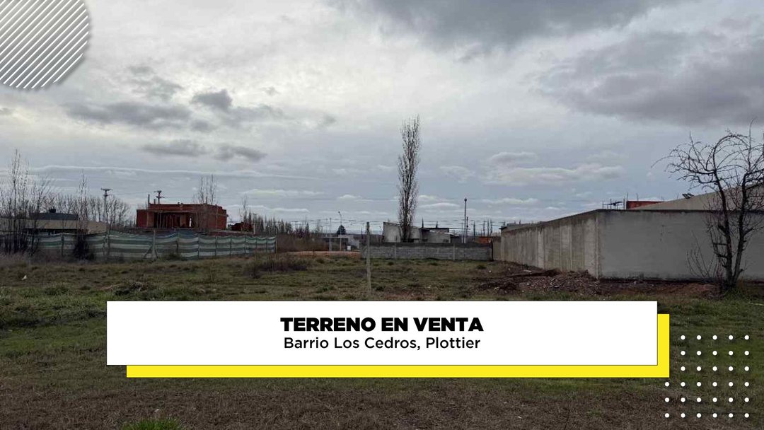Terreno de 522 m2 los Cedros Plottier