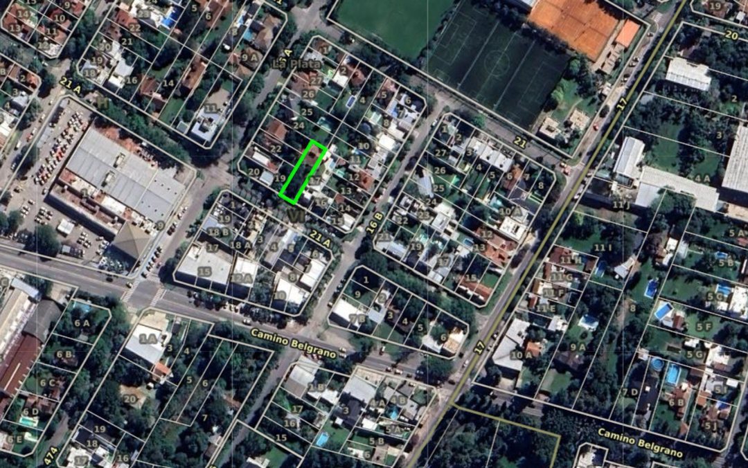 LOTE EN VENTA CITY BELL