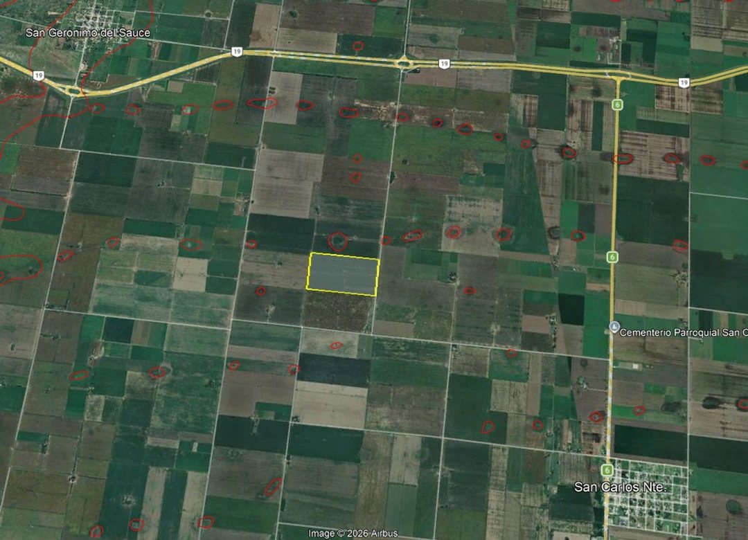 Venta campo San Carlos Norte