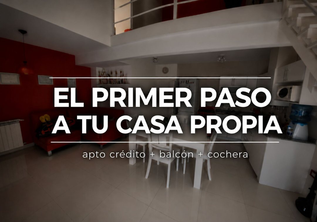 DEPTO VENTA 2 AMB EN MERLO CON BALCON Y COHERA