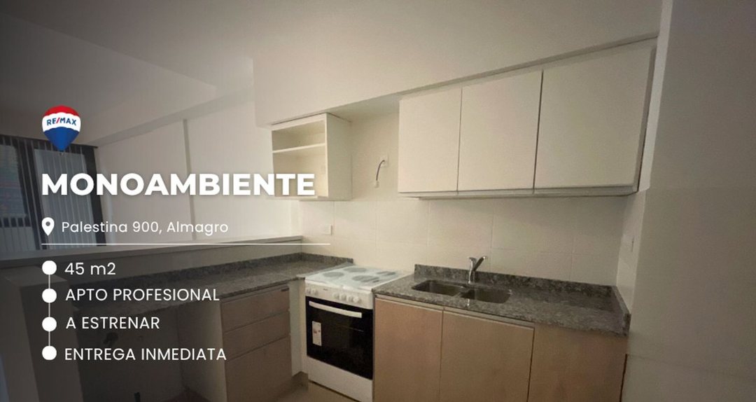 DEPARTAMENTO EN VENTA EN ALMAGRO MONOAMBIENTE