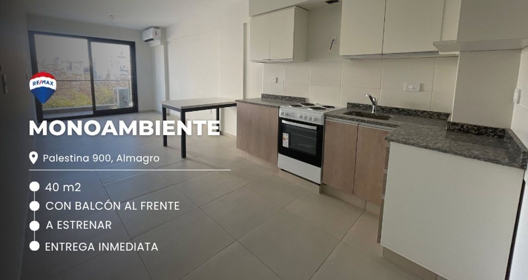 DEPARTAMENTO EN VENTA EN ALMAGRO MONOAMBIENTE